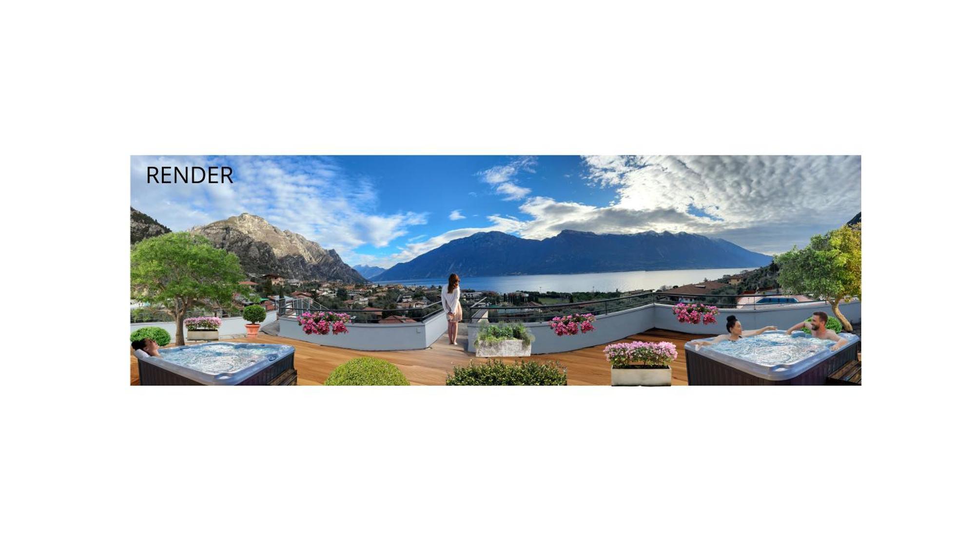 Aria Life Hotel Limone sul Garda Kültér fotó